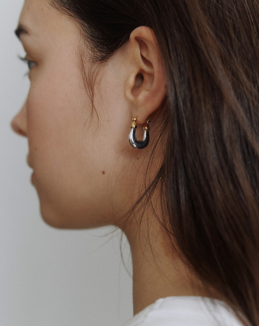 【BORNETE SEASON 23-007】23SS Etoile silver earring