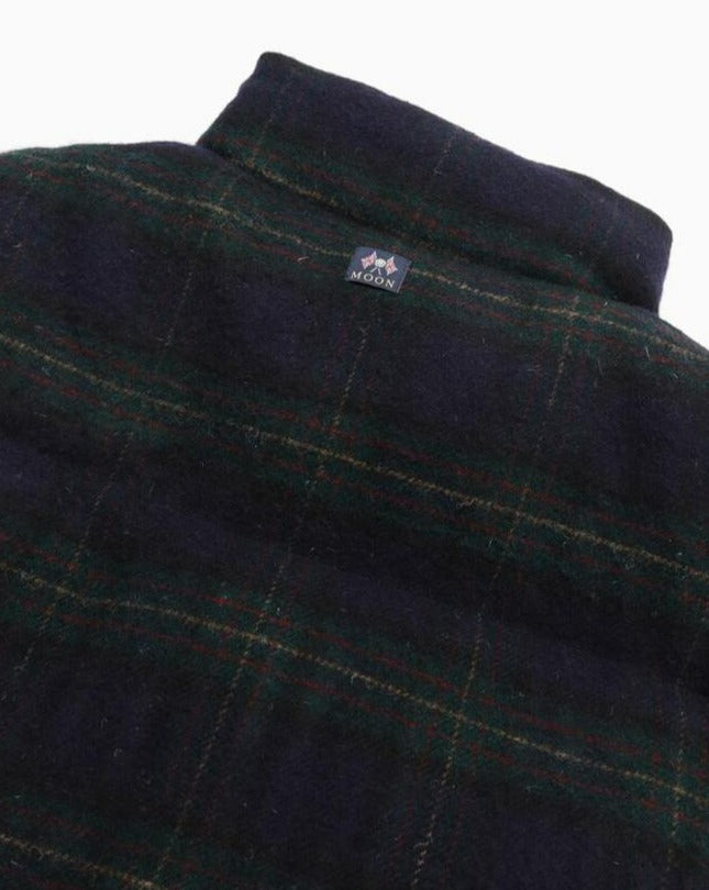 【Love You So Much】Abraham Wool Down Check Jacket