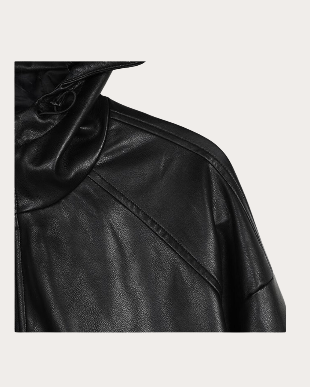 Vigan Lather Hoodjacket