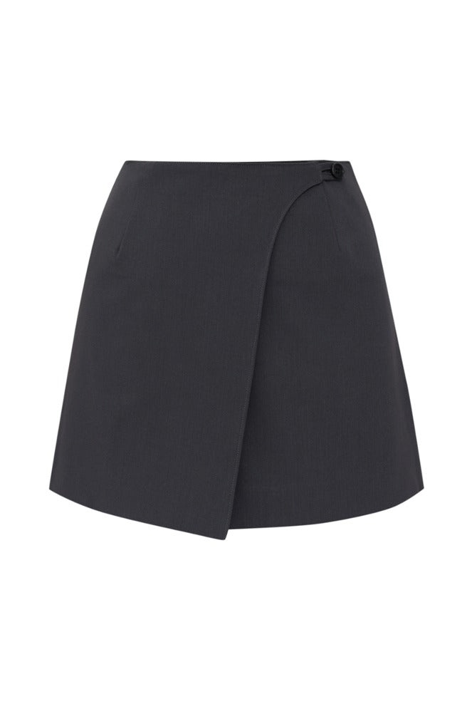 【MORE THAN YESTERDAY】Wrap Mini Skirt