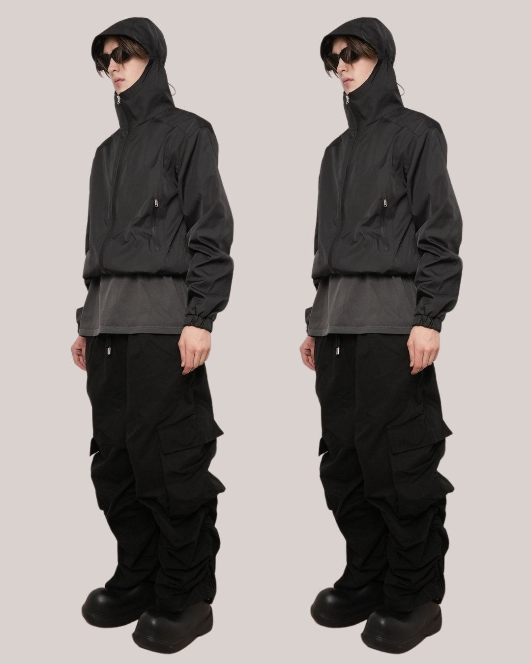 Clamshell Hood Jacket