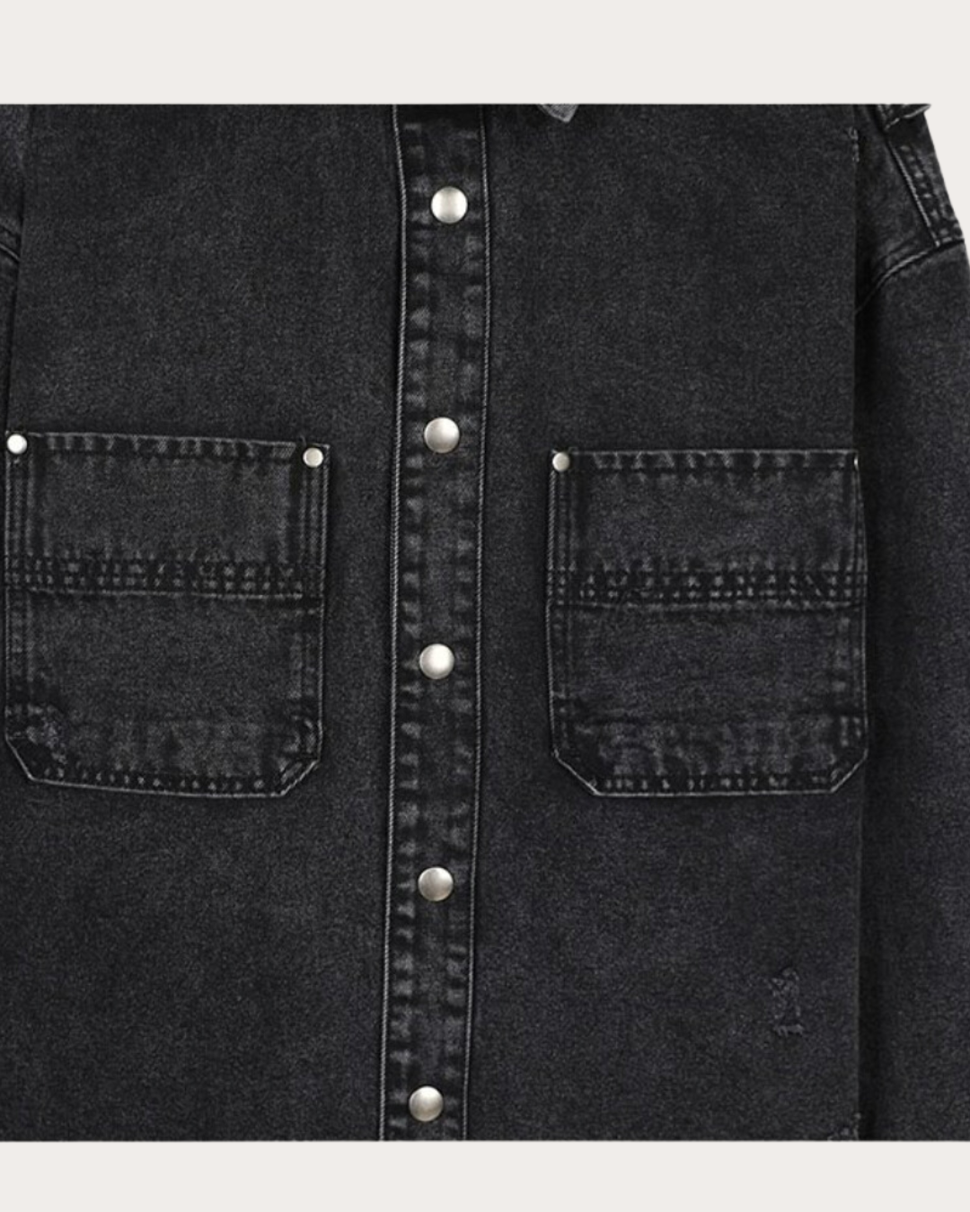 Stone Wash Denim Jacket