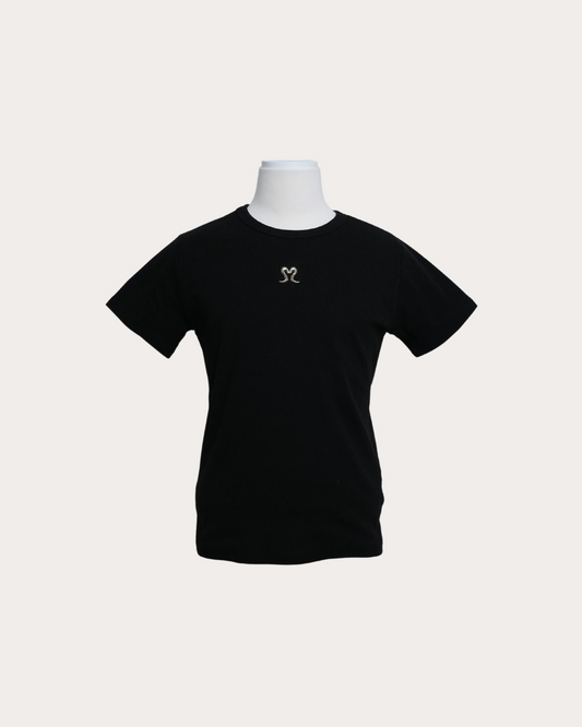 Slimfit Ribbed S/S Tee