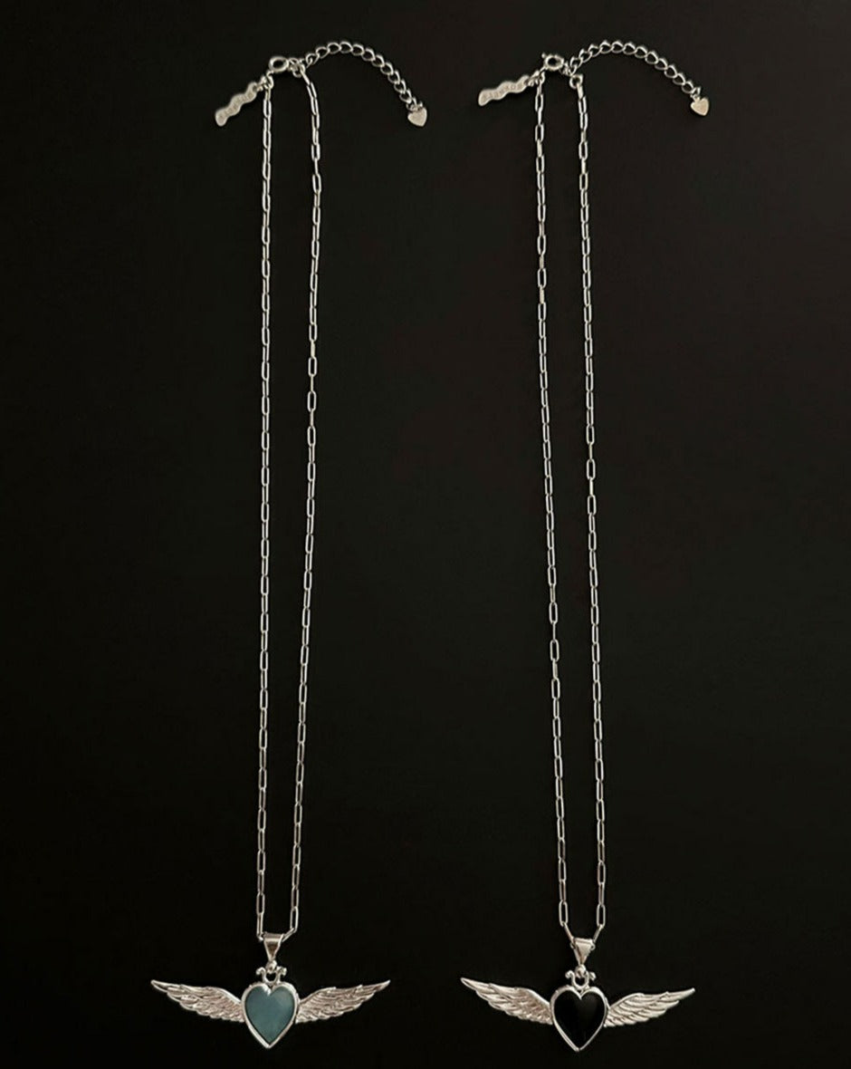 【BORNETE SEASON 23-021】23SS Comme Pale Gemstone Necklace