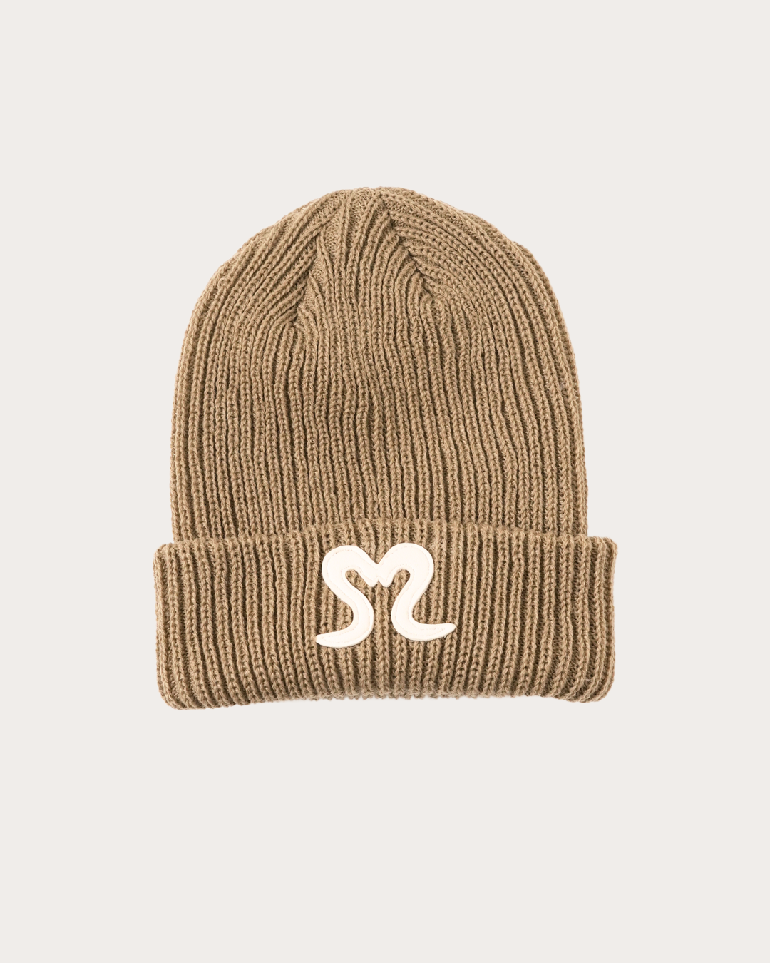 Logo Beanie-BEIGE