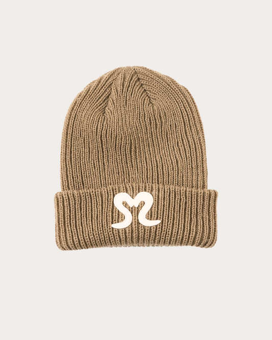 Logo Beanie-BEIGE