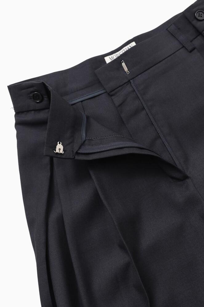 【MORE THAN YESTERDAY】Double Folded Waistband Trousers