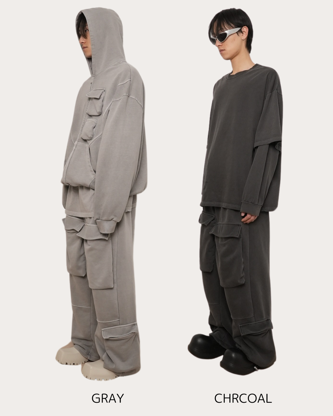 Utility Cargo Sweat Pants