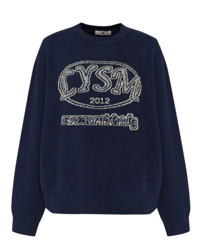 【Love You So Much】LYSM Graphic Merino Wool Knit