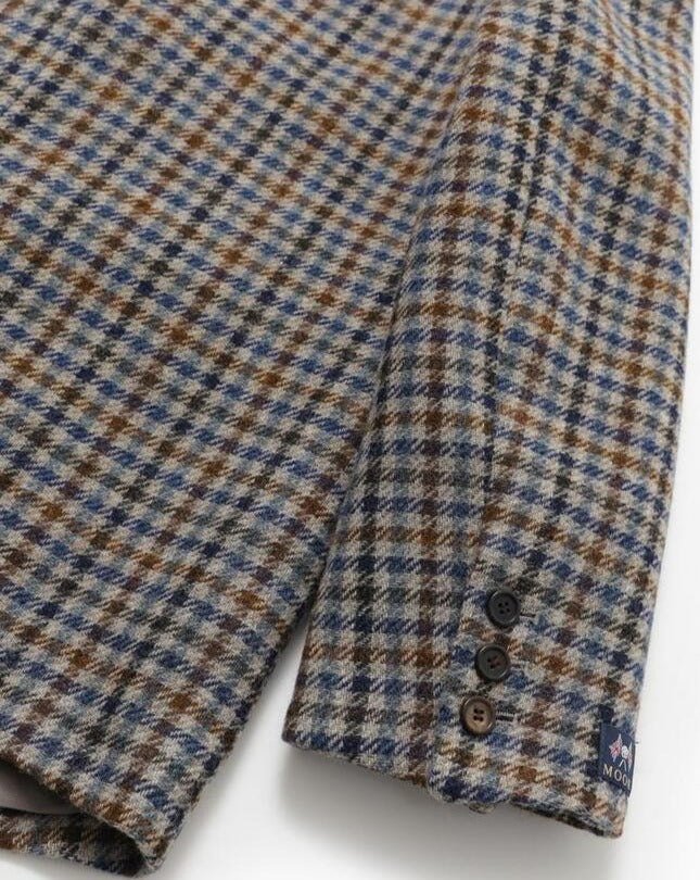 [Love You So Much] Abraham 3 Button Check Blazer