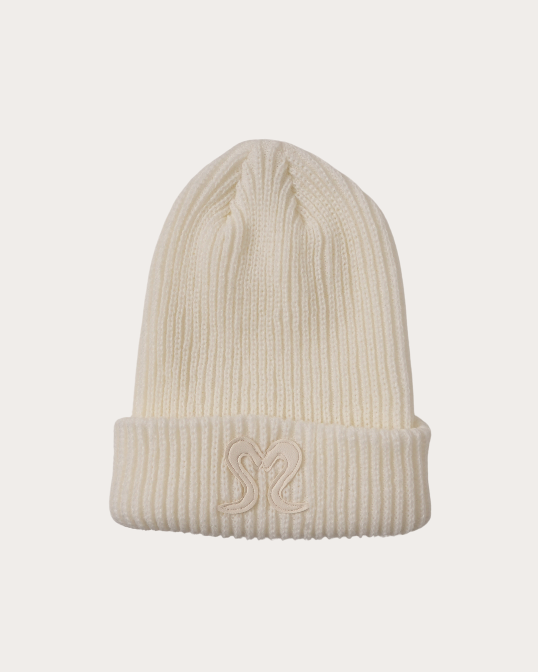 Logo Beanie-BEIGE