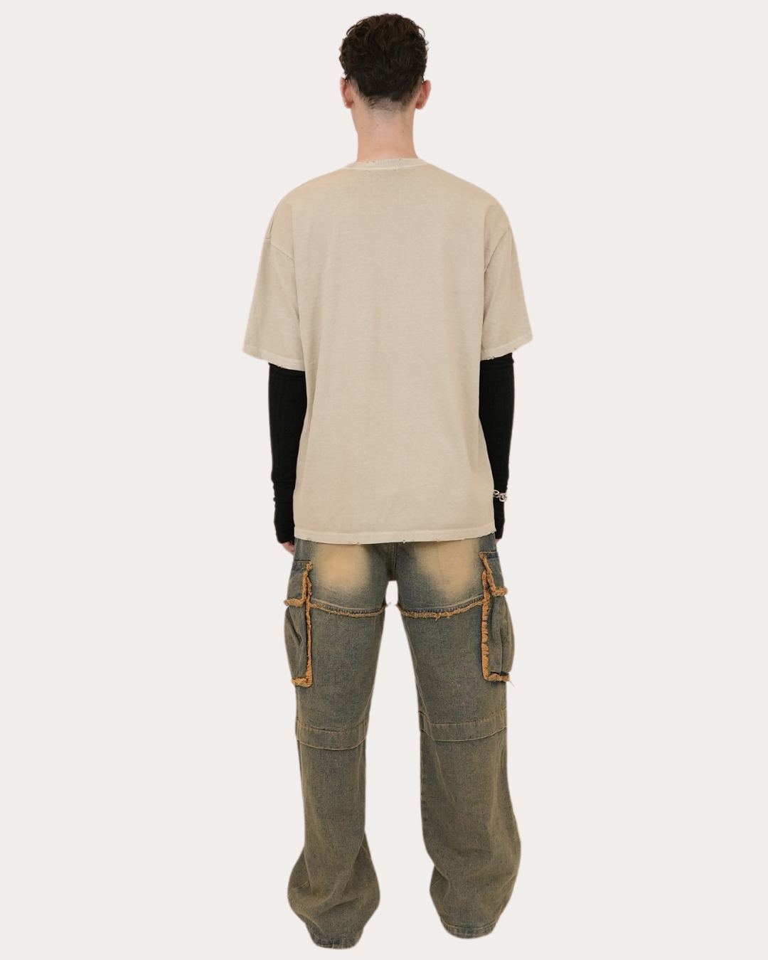 MAGNOLIA S/S TEE-BEIGE