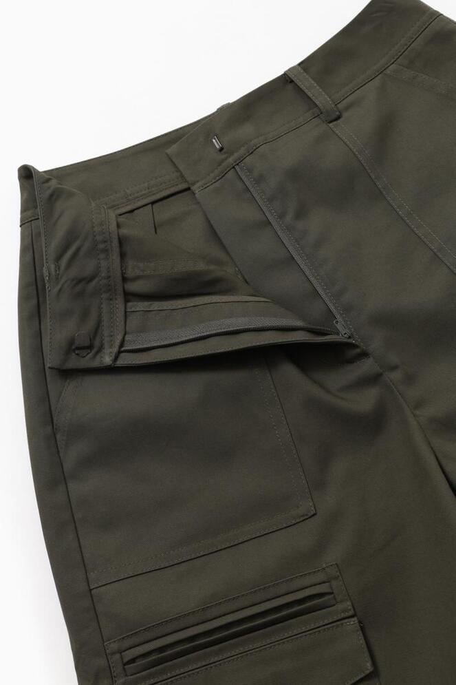 【MORE THAN YESTERDAY】Flap Pocket Cargo Trousers