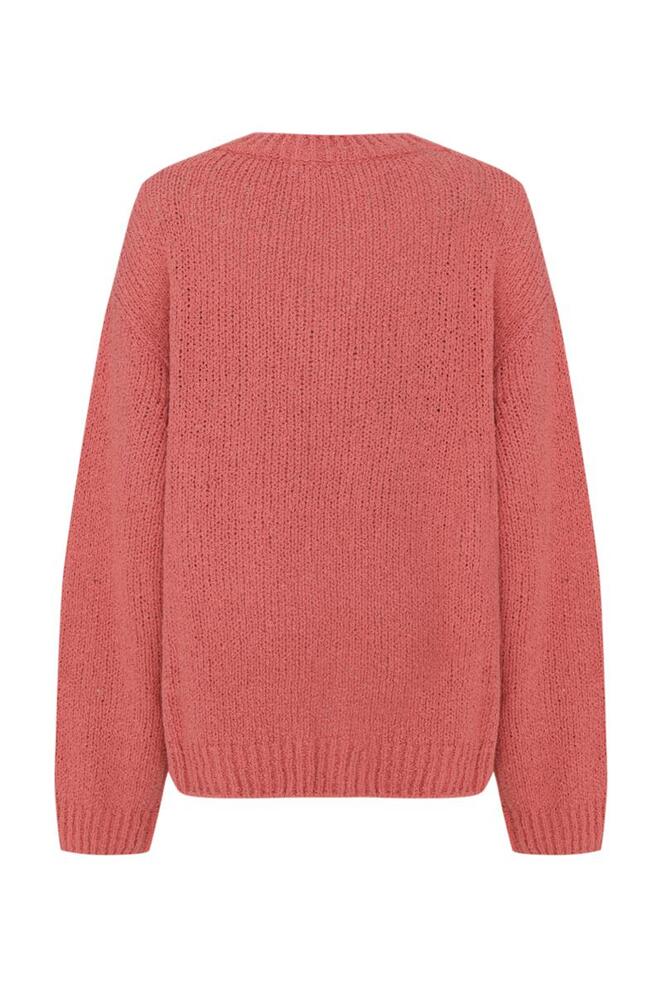 【MORE THAN YESTERDAY】V-neck Oversized Knit