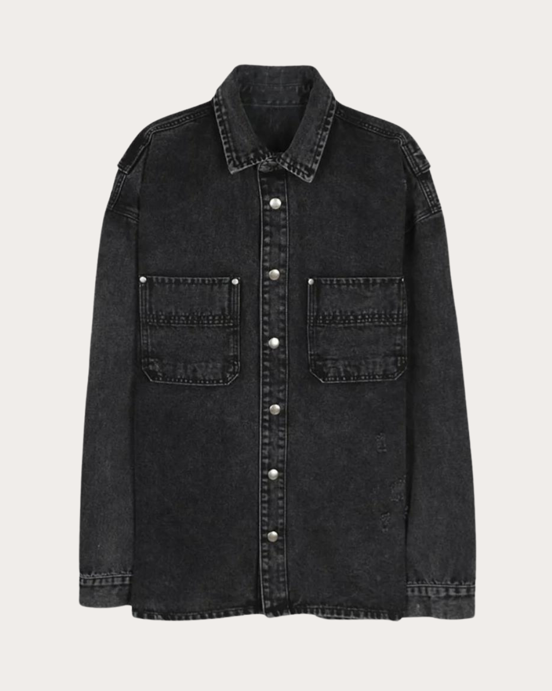 Stone Wash Denim Jacket