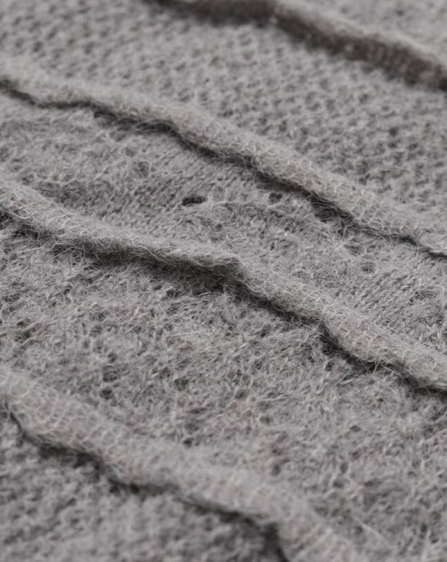 【MORE THAN YESTERDAY】Alpaca Blend Cardigan