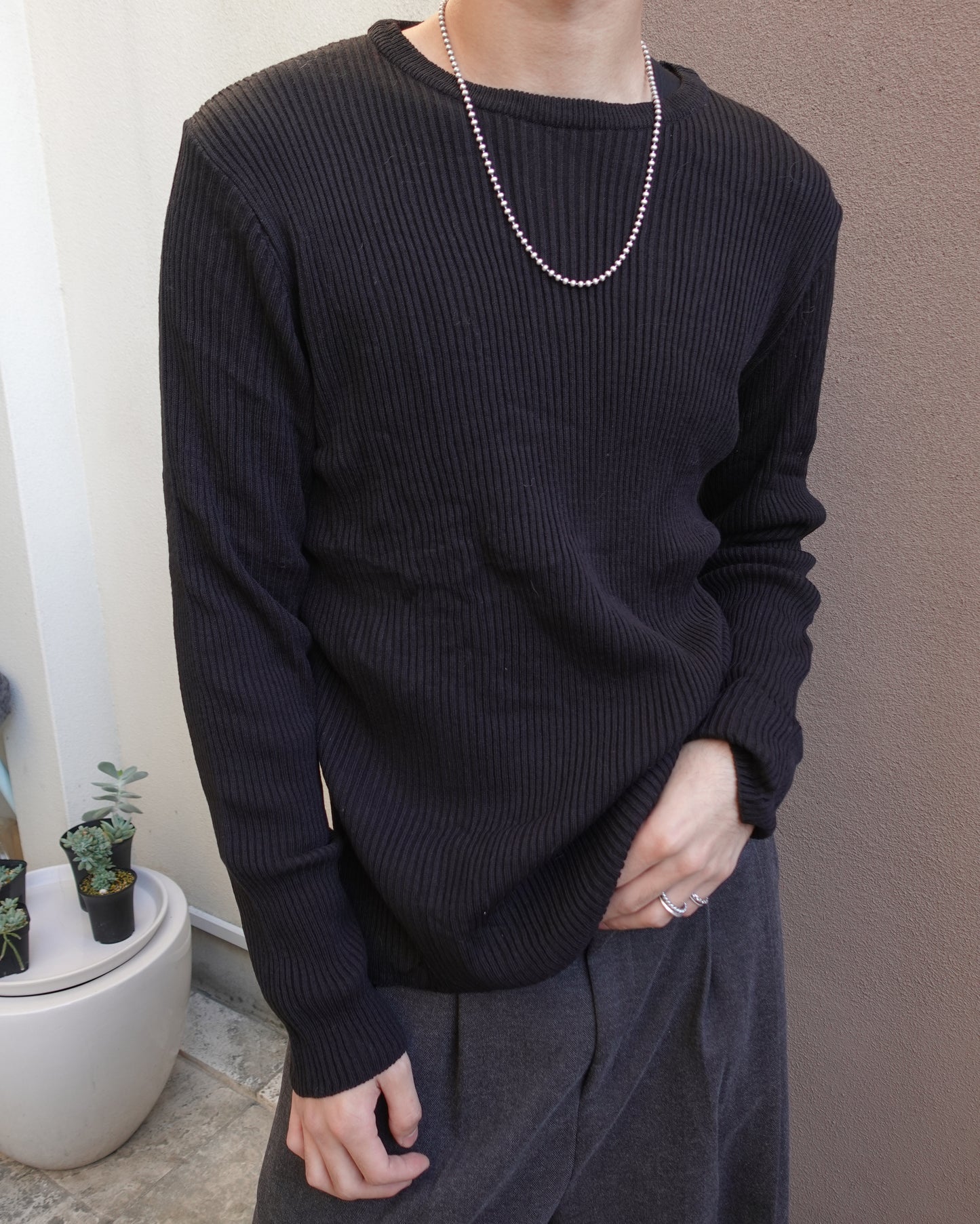 Wool Knit T-shirts