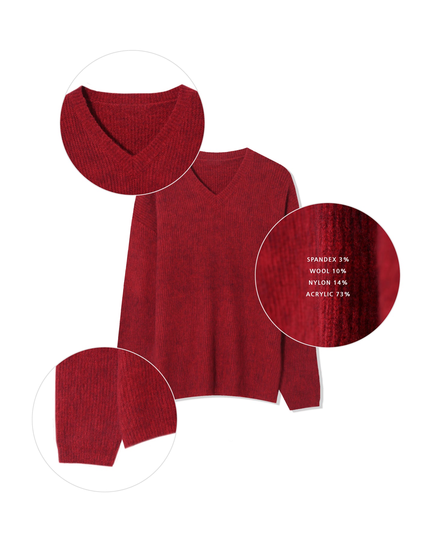 V-neck Wool Knit