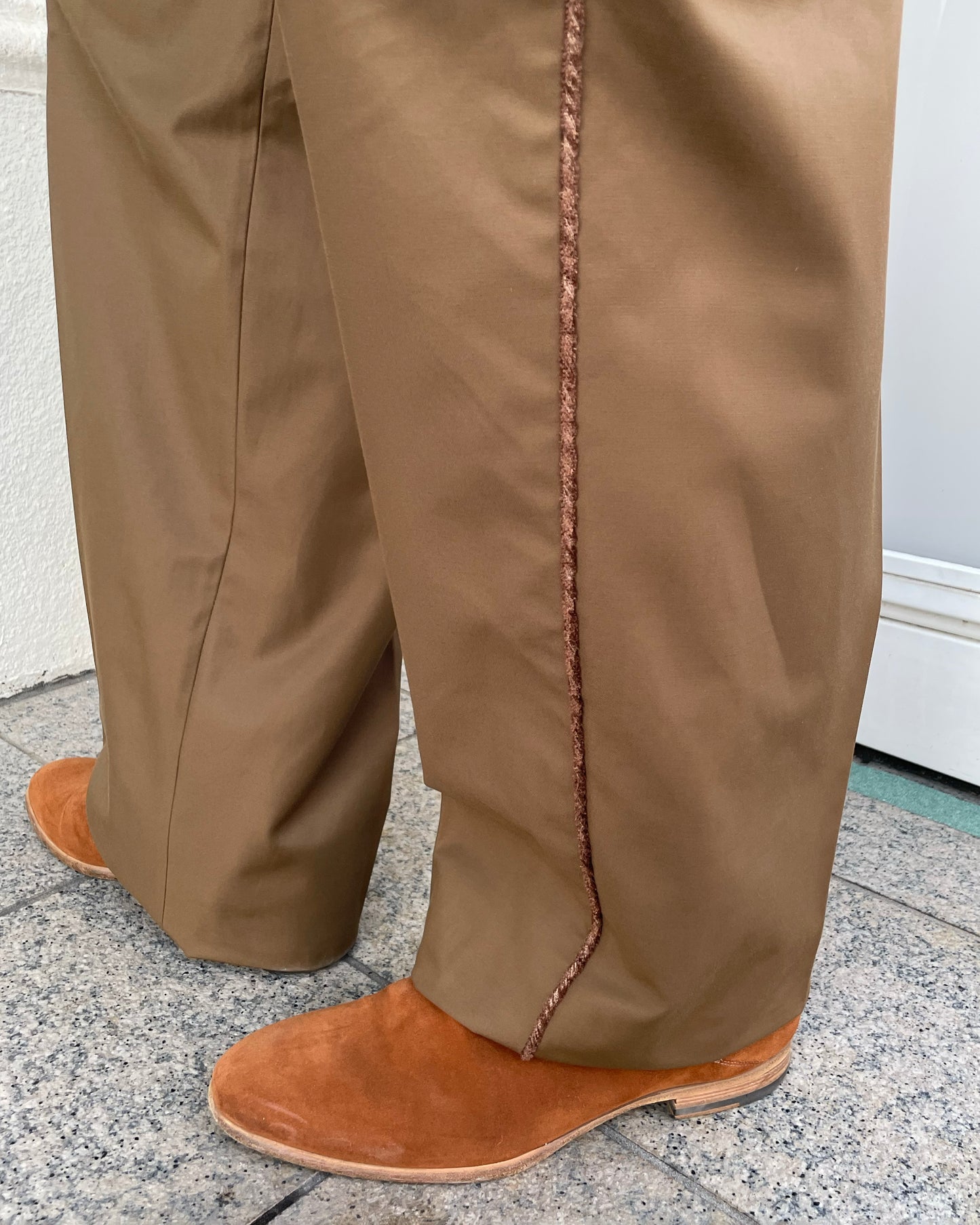 Hiwaist Nylon Slacks