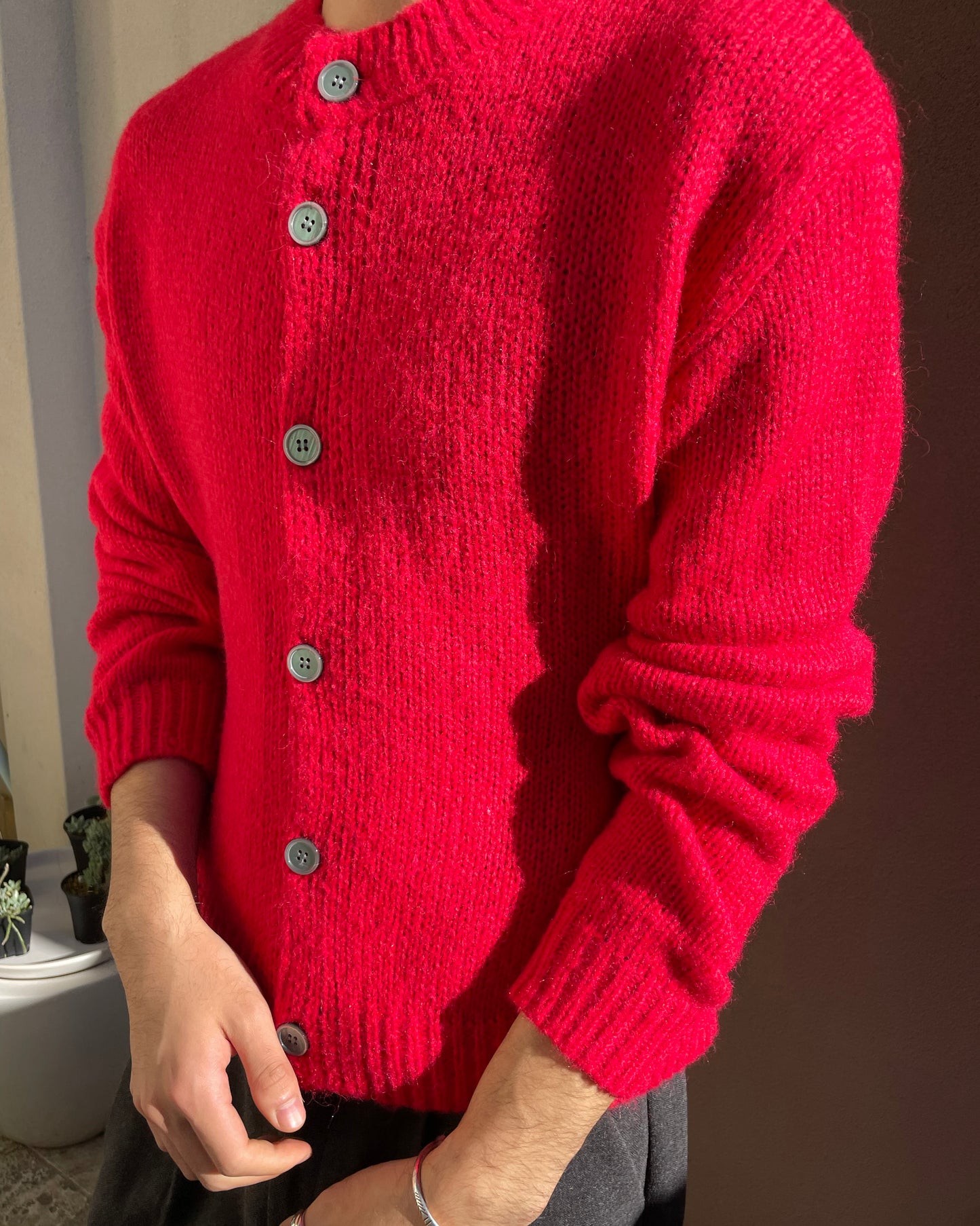 Rouondneck Cardigan