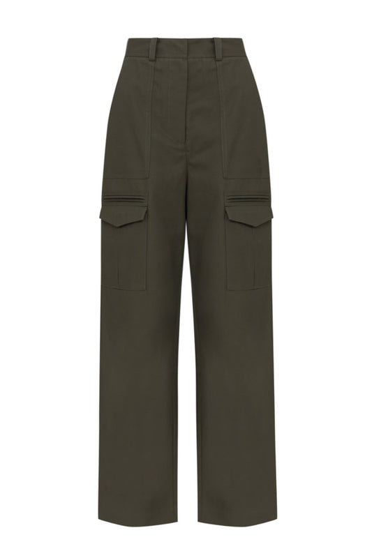 【MORE THAN YESTERDAY】Flap Pocket Cargo Trousers