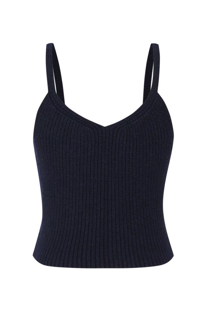 【MORE THAN YESTERDAY】Strap Wool Knit Top