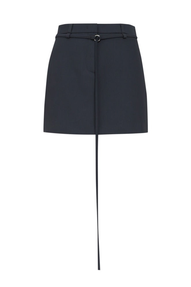 【Love You So Much】Belted Mini Skirt