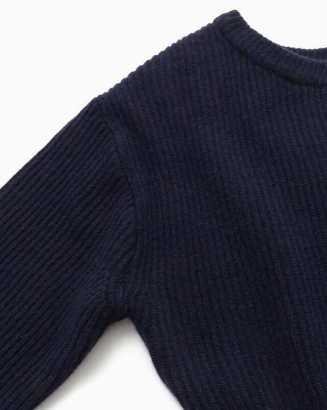 【MORE THAN YESTERDAY】Power Shoulder Merino Wool Cardigan