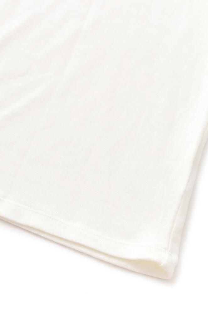 【MORE THAN YESTERDAY】Angora Blended Short Sleeve Tee