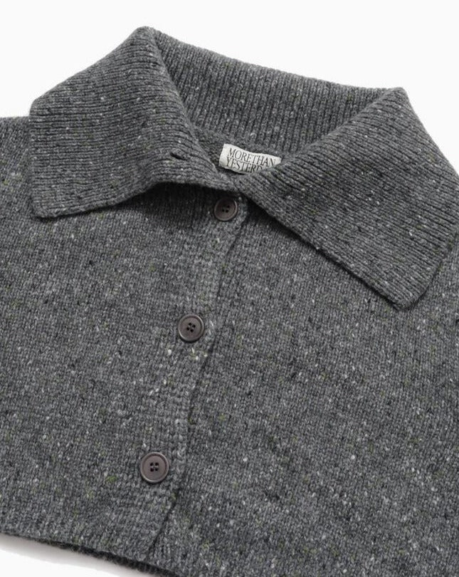 【MORE THAN YESTERDAY】Fine Wool Turtleneck Cardigan