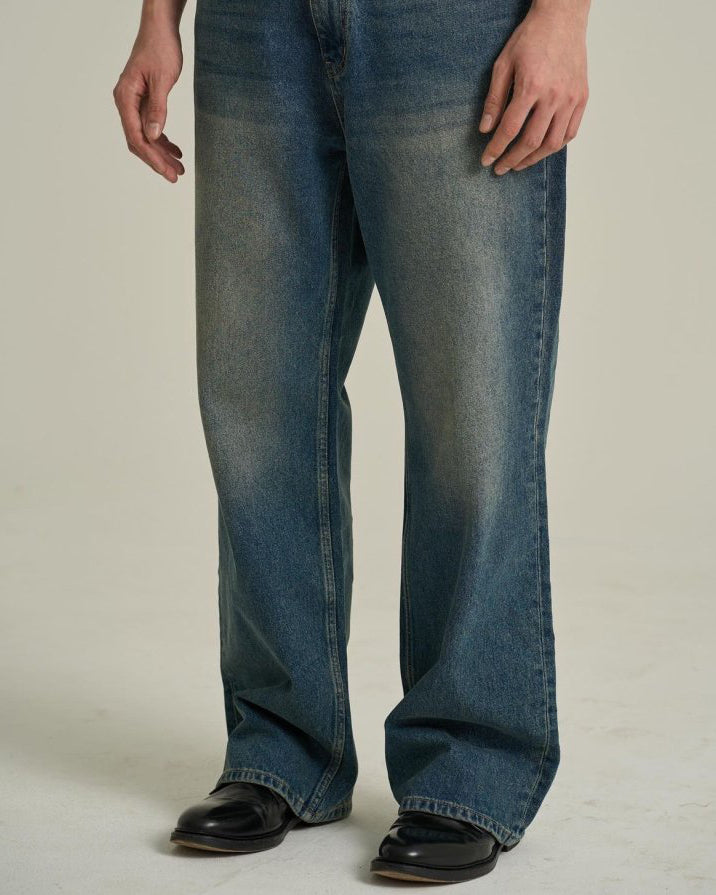 2401 Washed Denim Pants