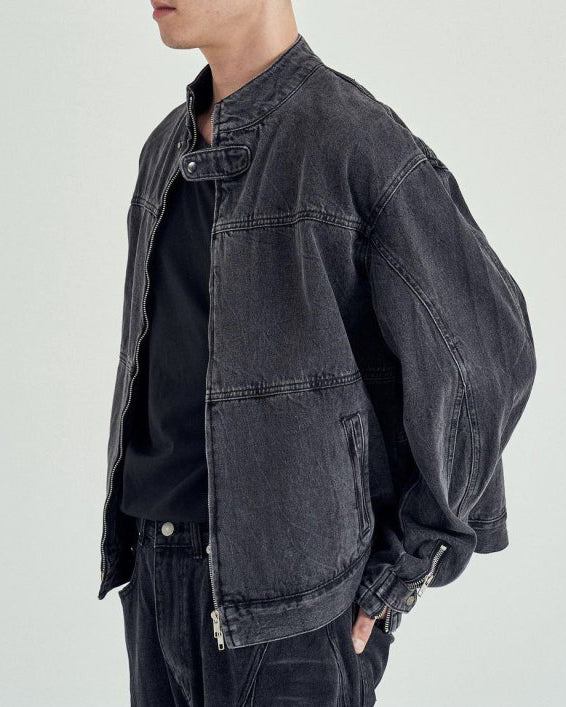 Biker Denim Jacket