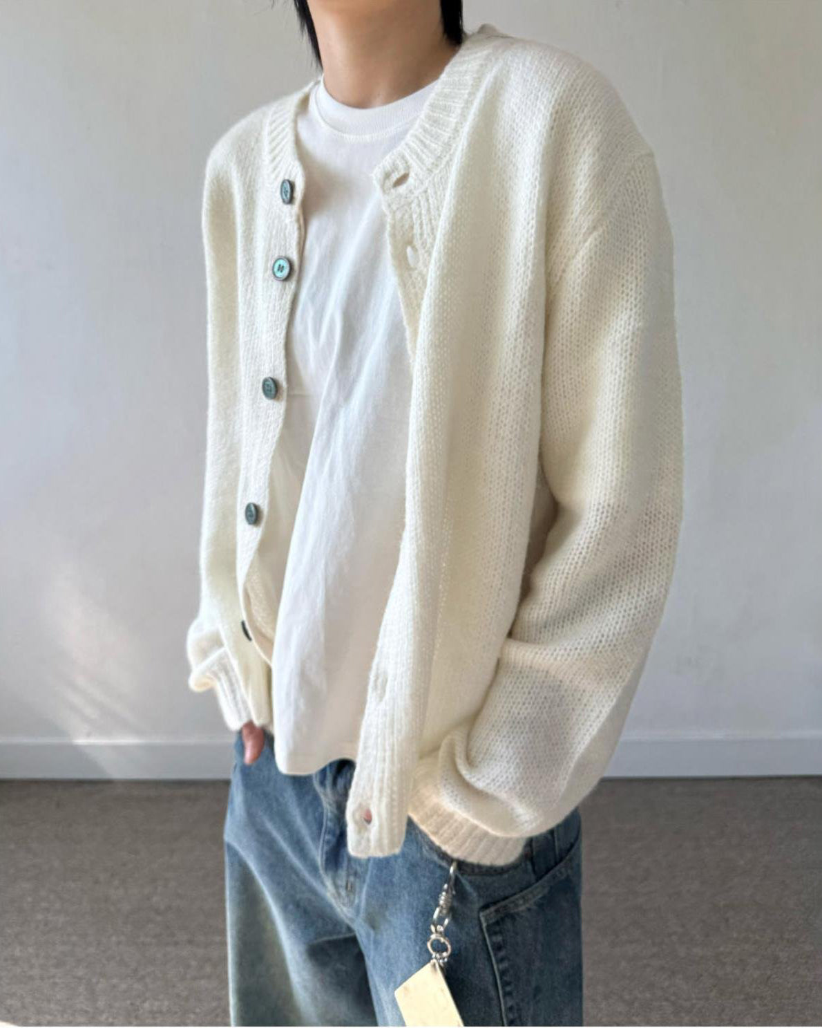 Rouondneck Cardigan