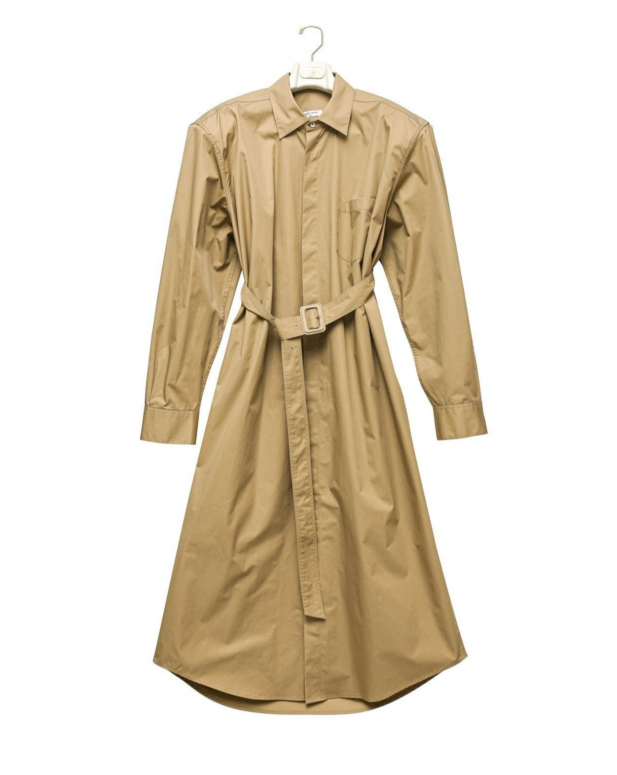 【PAPERMOON ペーパームーン】SS / Trench Belted Detail Button Down Maxi Shirt Dress