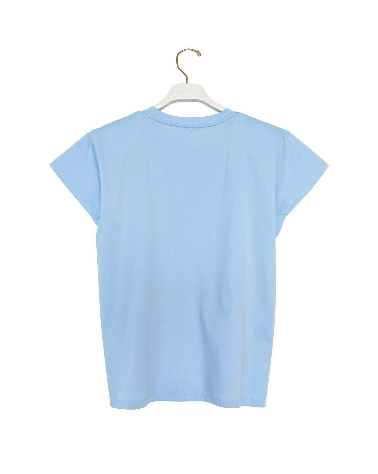 【PAPERMOON ペーパームーン】SS / Premium Cotton Classic Slim Padded T - Shirt