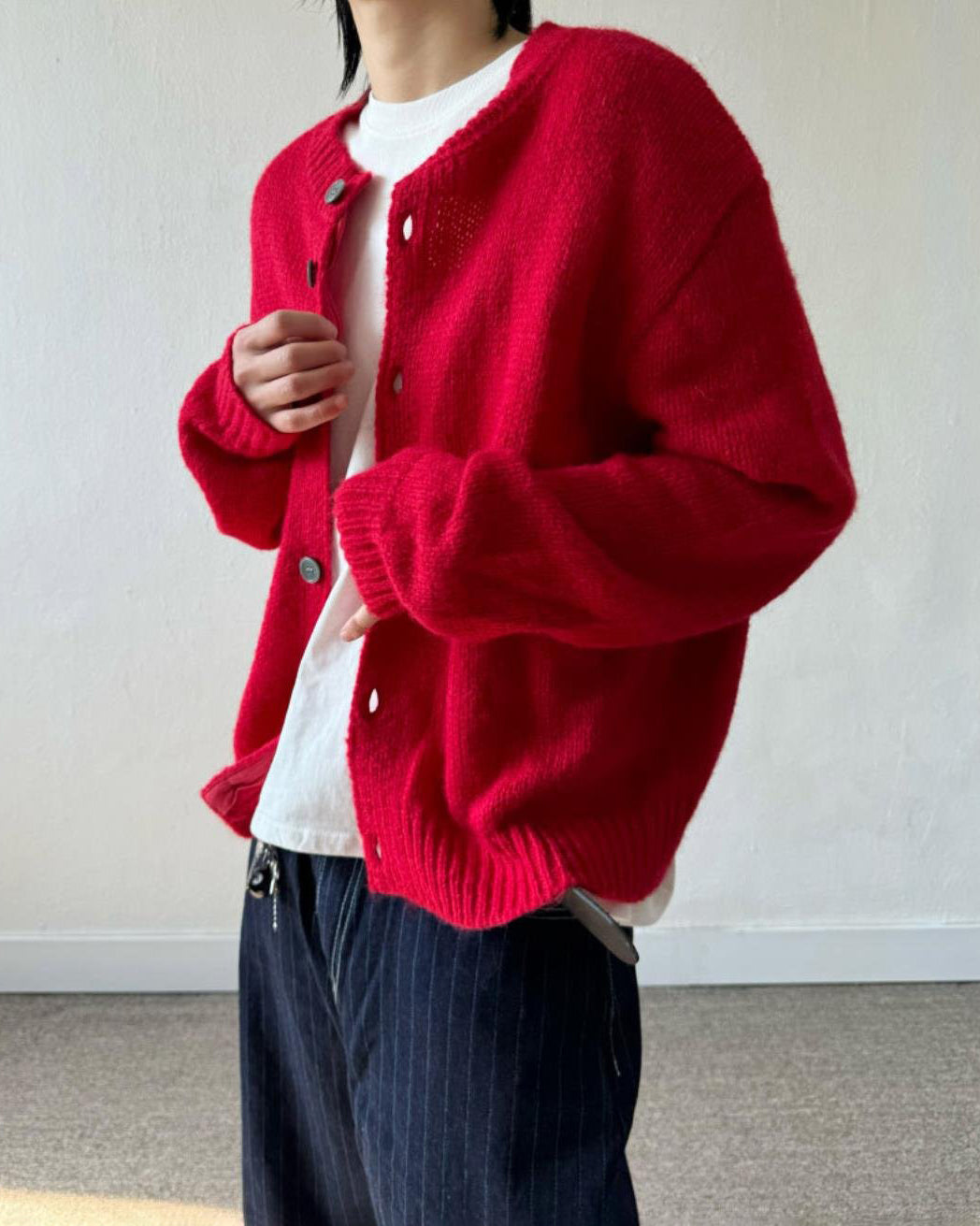 Rouondneck Cardigan