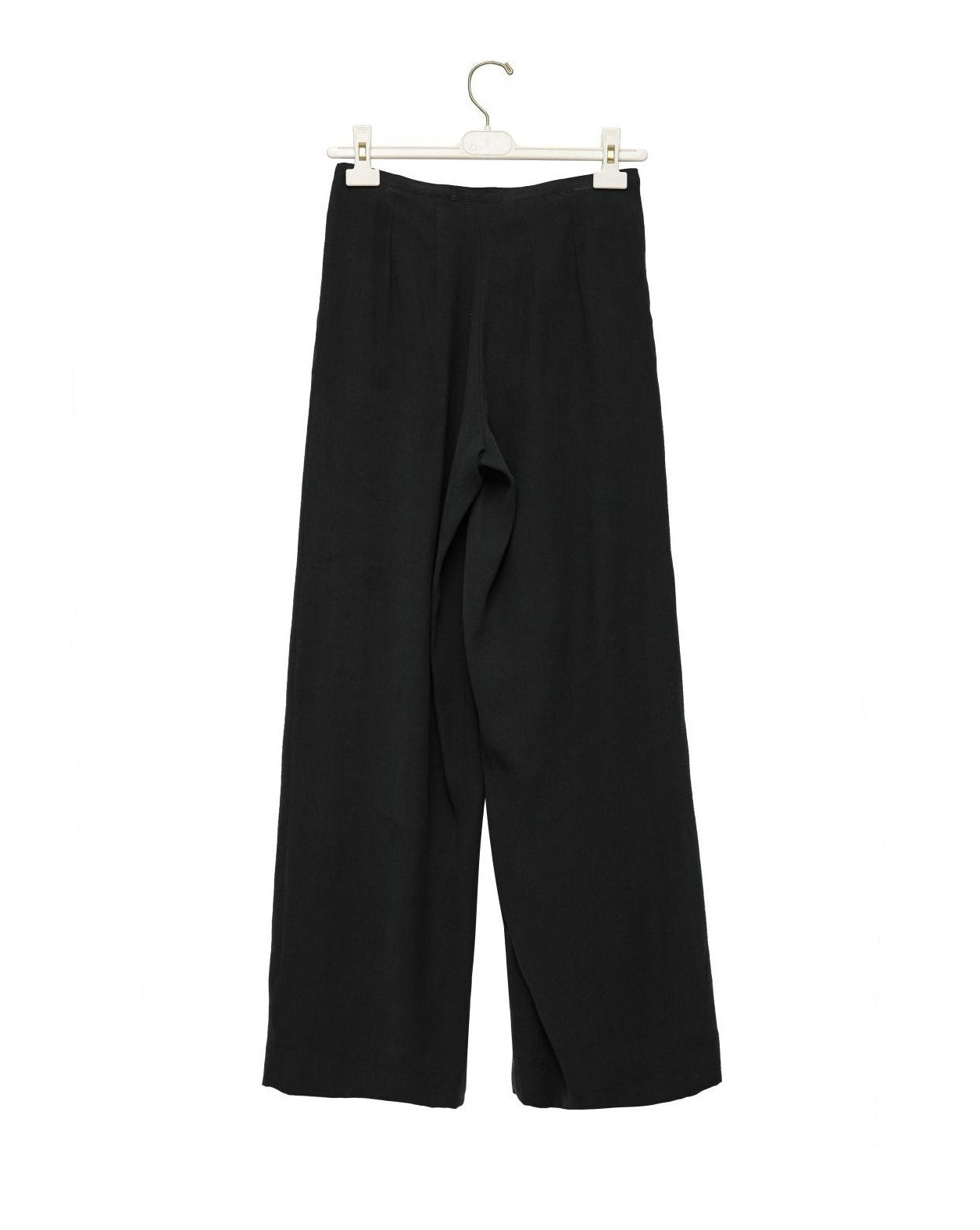 【PAPERMOON ペーパームーン】SS / Bamboo Pleated Pin - Tuck Wide Trousers