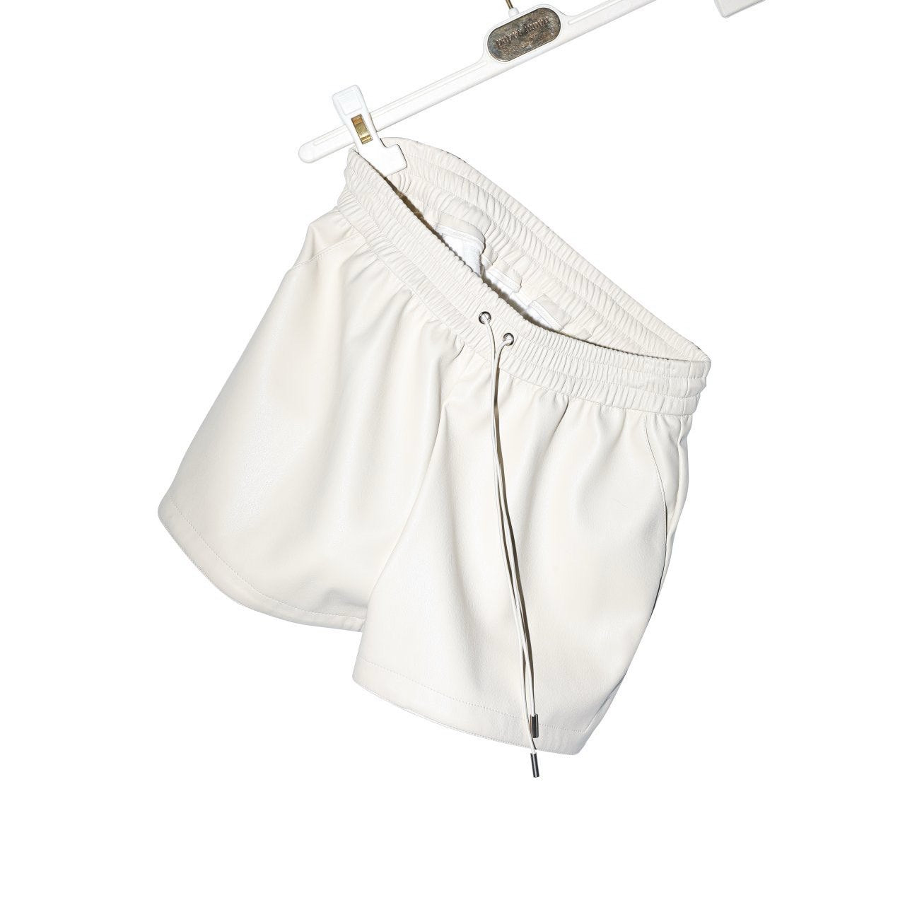 【PAPERMOON 페이퍼 문】SS / Faux Leather Shorts