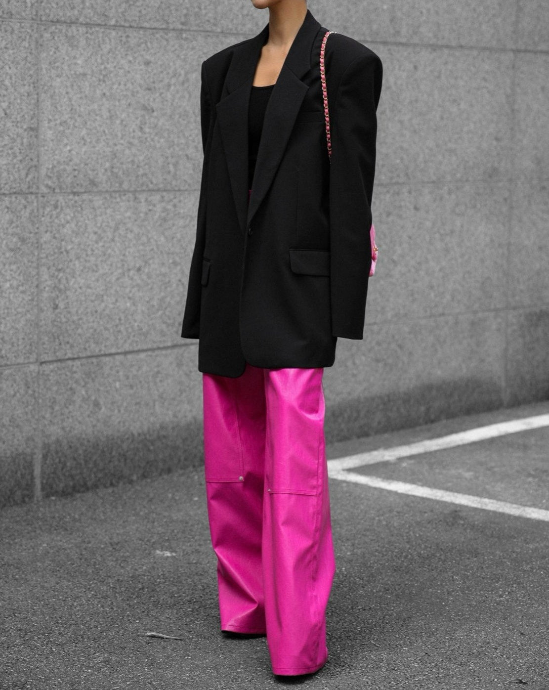 【PAPERMOON 페이퍼 문】SS / Classic Oversized Maxi Length Blazer