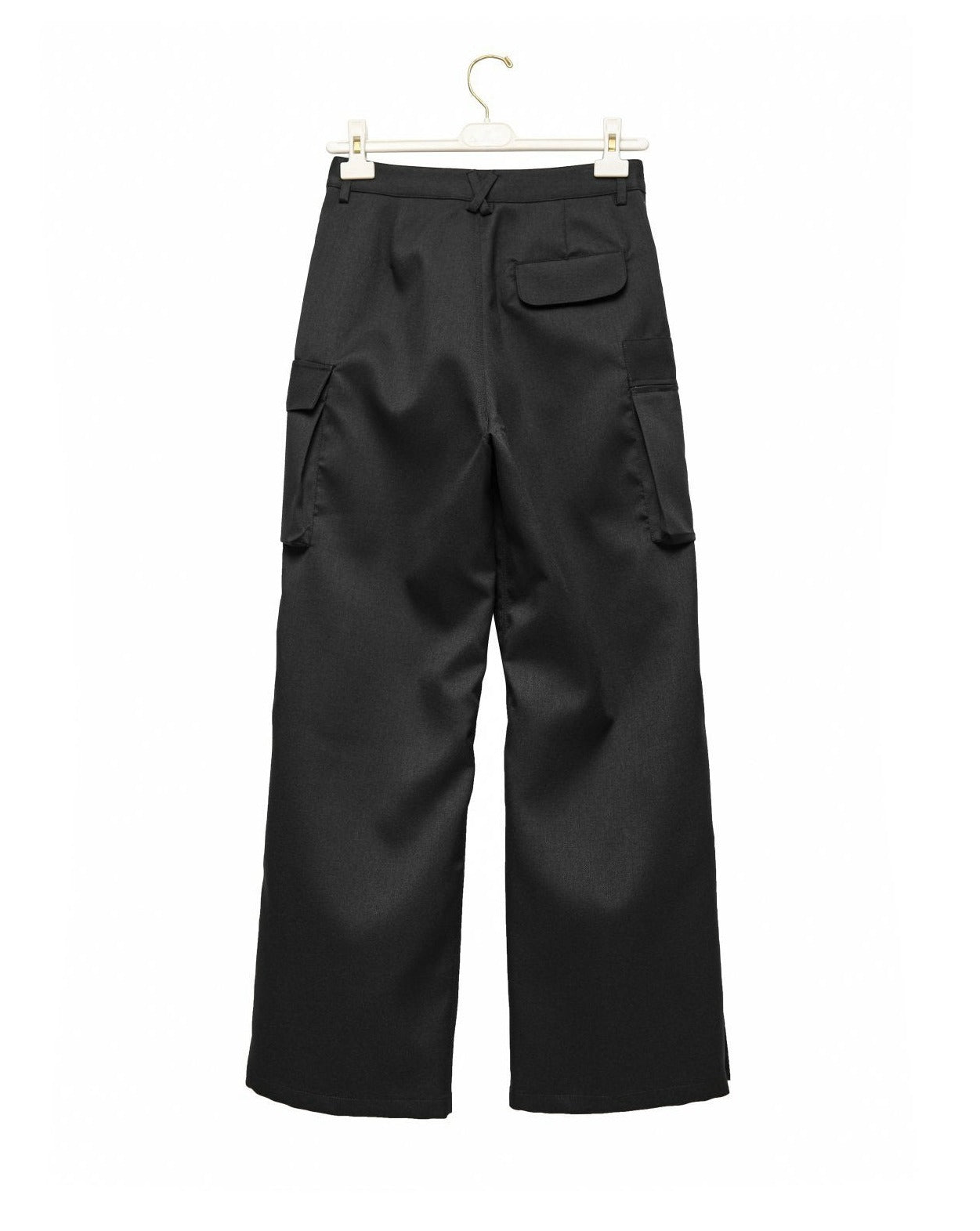 【即納】【PAPERMOON ペーパームーン】AW / LUX Heavy Texture Wide Cargo Trousers