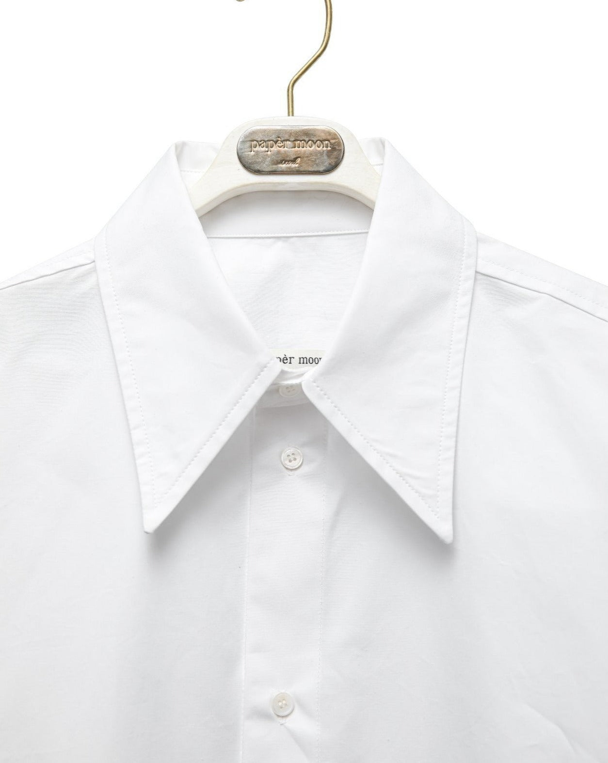 【PAPERMOON ペーパームーン】SS / Bodysuit Detail Button Down Shirt