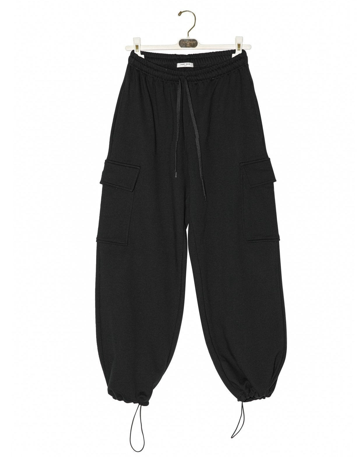 【PAPERMOON ペーパームーン】SS / Cargo Pocket Wide Sweatpants