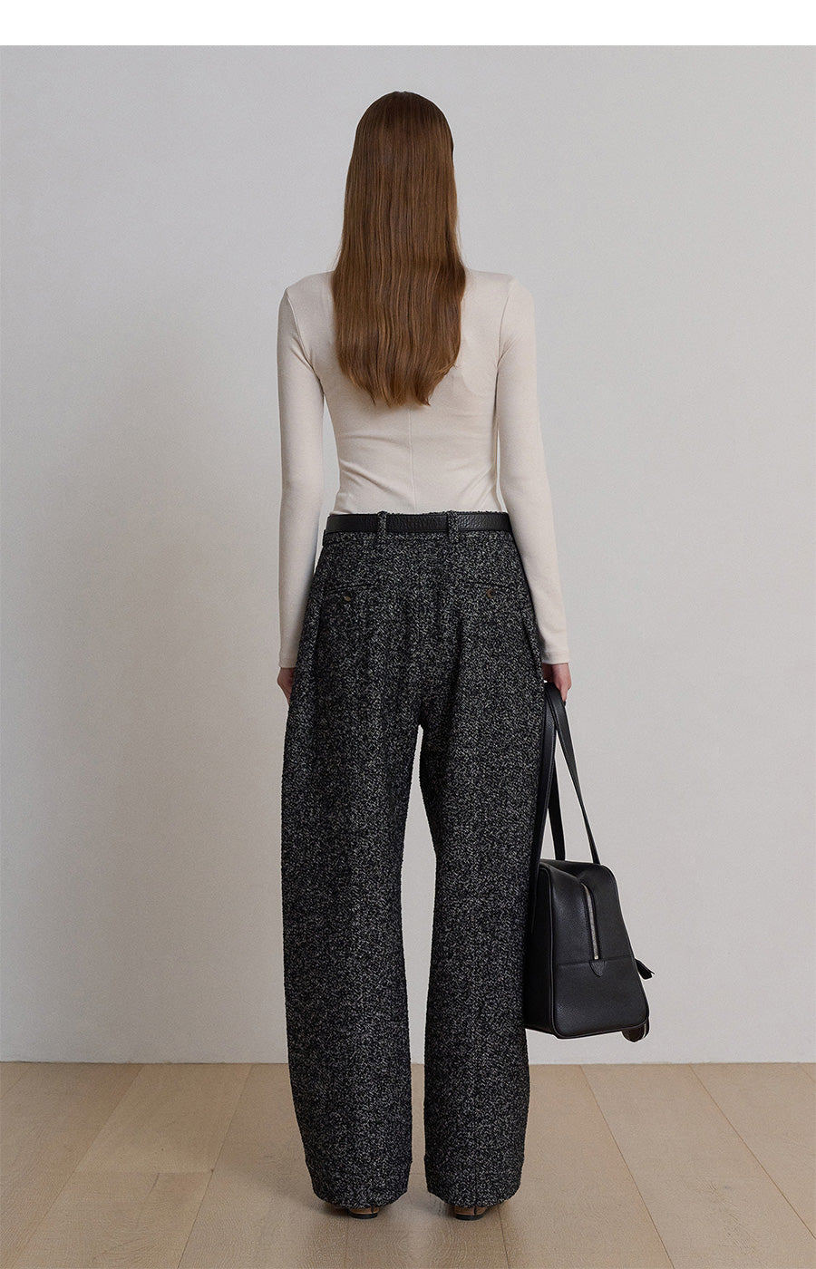 【BLOSSOM H COMPANY 2024AW】REO PINTUCK PANTS