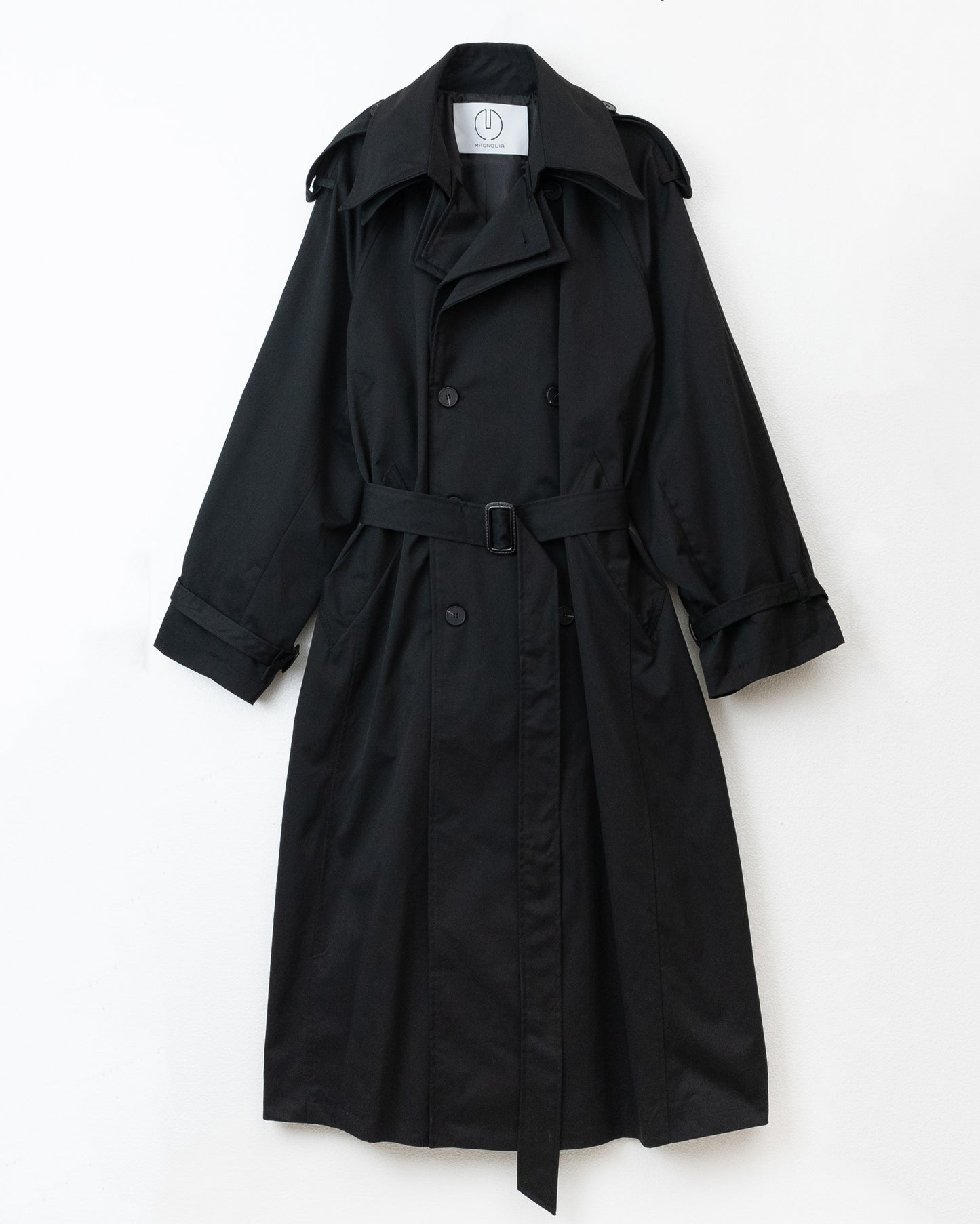 Layered Collar Trenchcoat