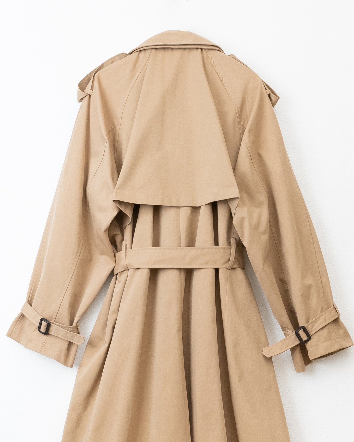 Layered Collar Trenchcoat