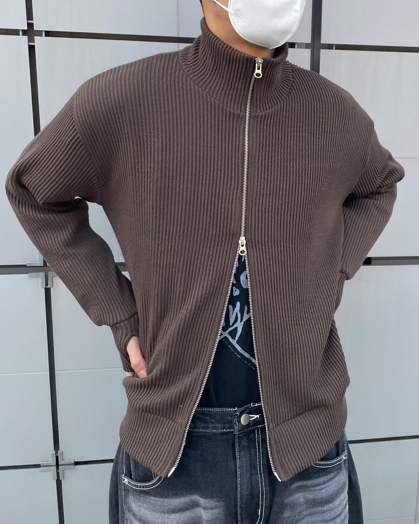 Sumholl Drivers Knit-BROWN