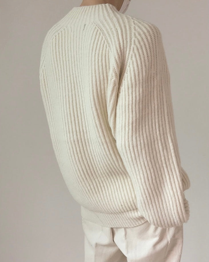 Raglan Button Detail Knit - MAGNOLIAONLINE